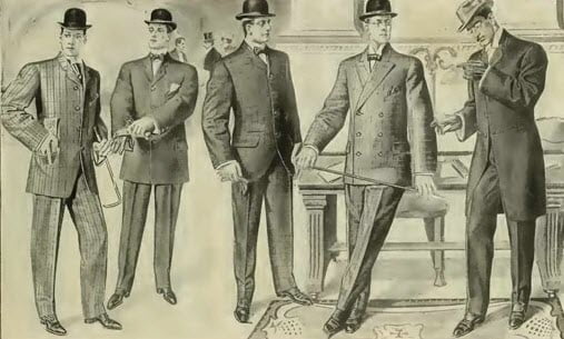 تاریخچه کت و شلوار