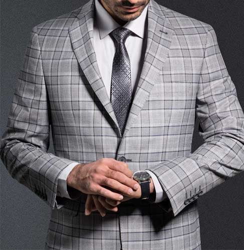 استایل با پوشاک طرح چهارخانه