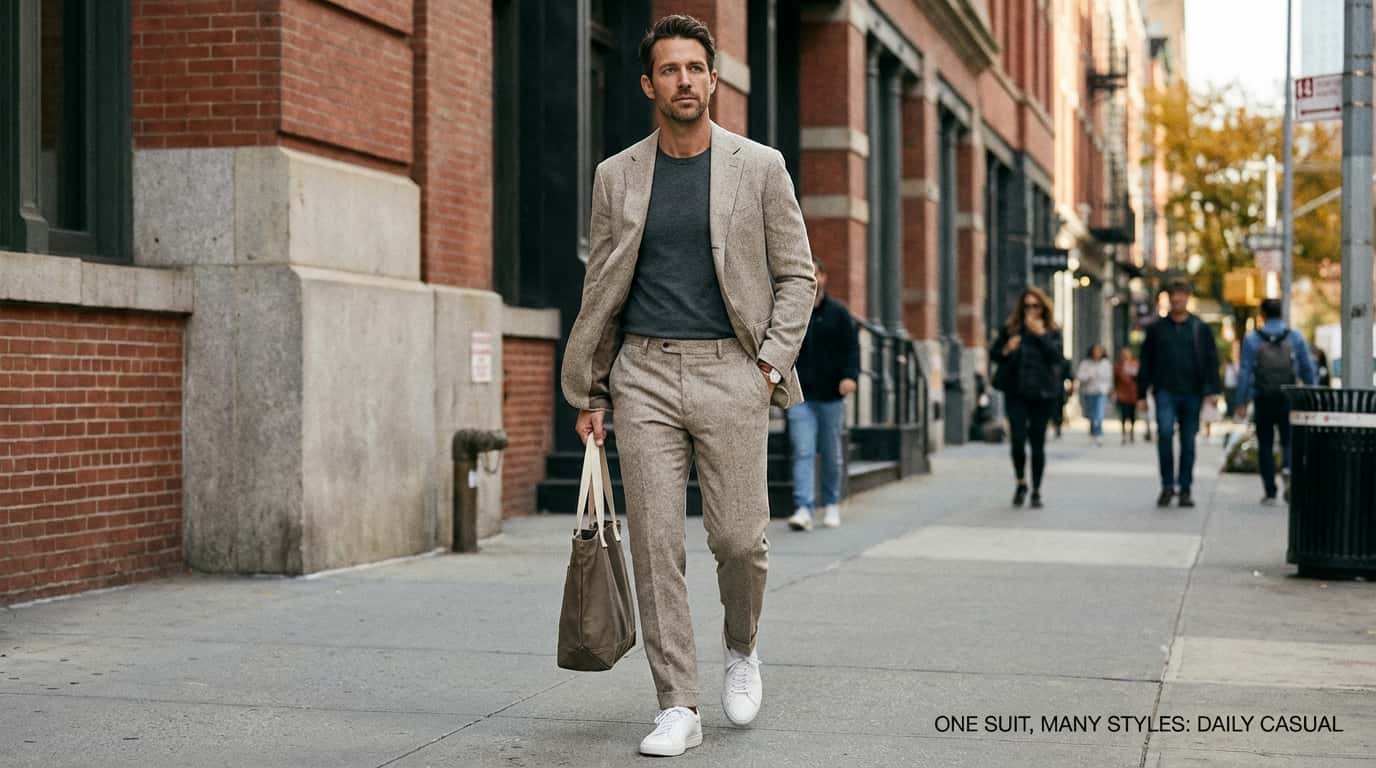 انتخاب کت و شلوار فاستونی ایده‌آل برای ایجاد تنوع حداکثری